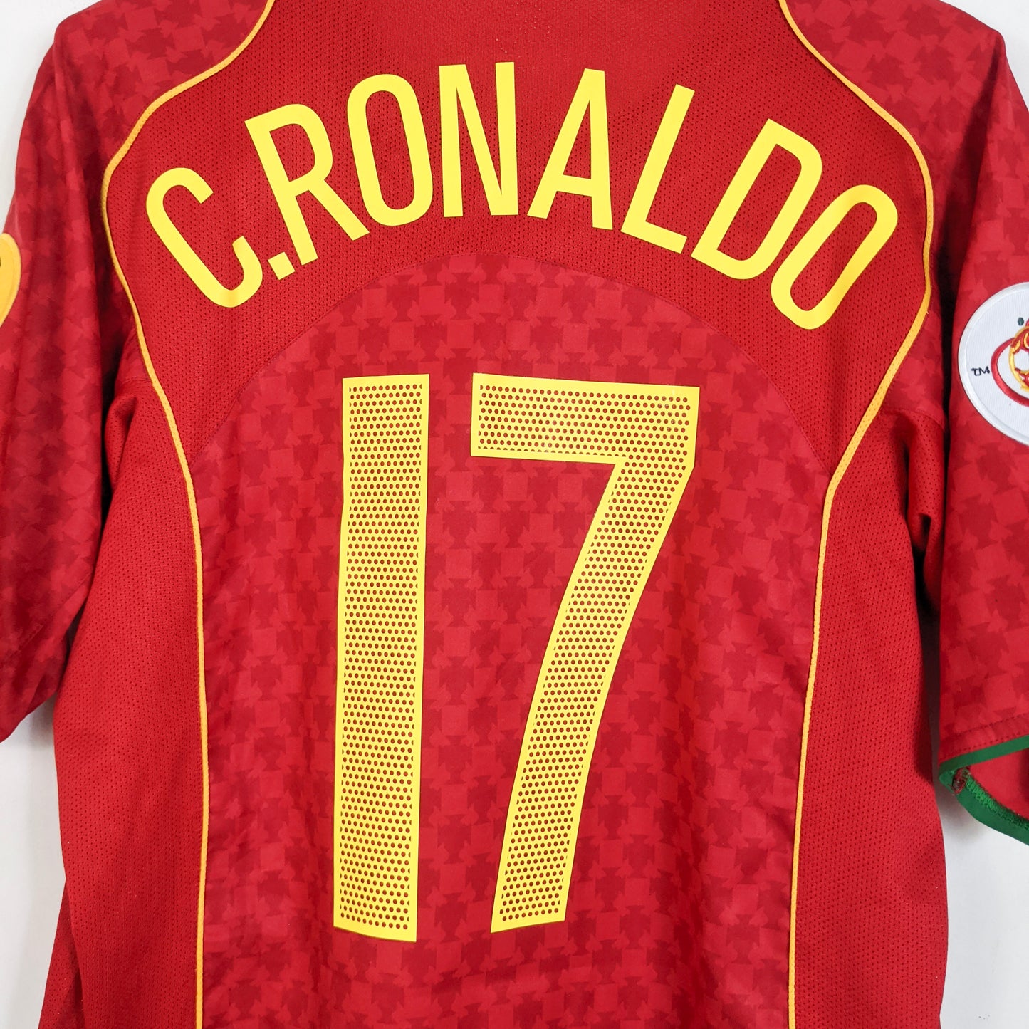 Original Portugal 2004 Home - C.Ronaldo #17 Size M