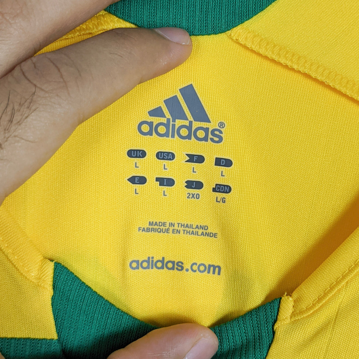 Original South Africa 2006/07 Home - Pienaar #10 Size L (Bnwt)