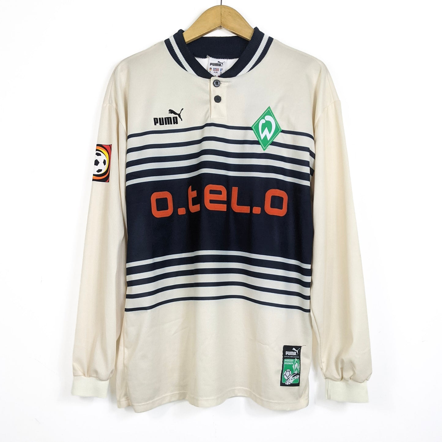 Original Werder Bremen 1997/98 Away - Frings #22 Size XL (Long Sleeve)