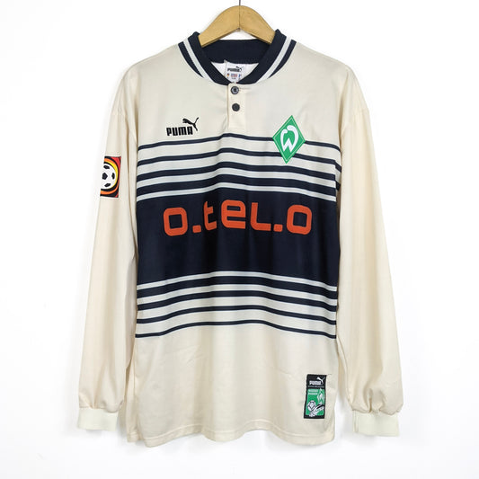 Original Werder Bremen 1997/98 Away - Frings #22 Size XL (Long Sleeve)