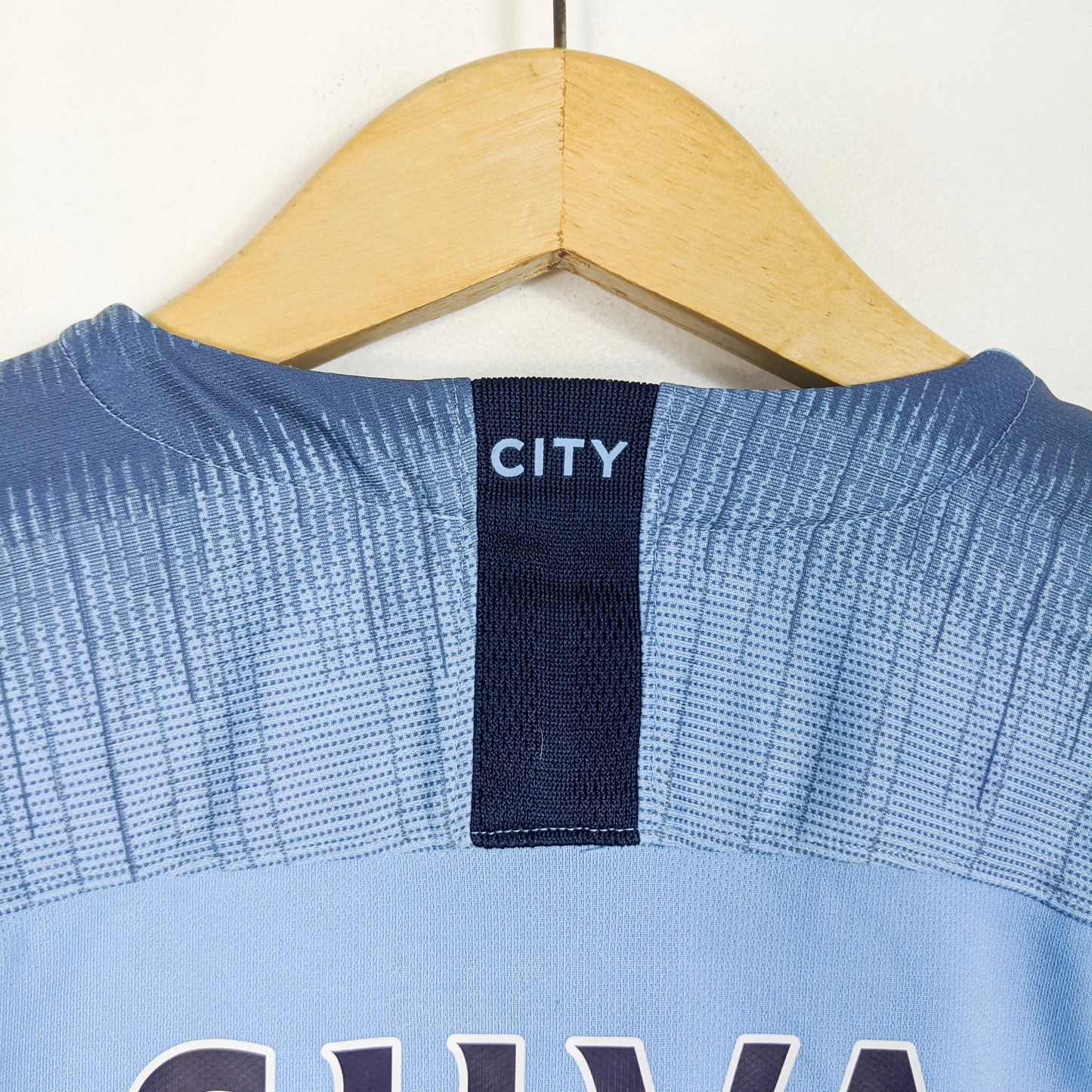 Original Manchester City 2018/19 Home - Silva #21 Size L fit M
