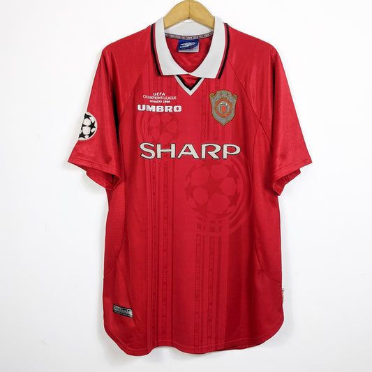 Original Manchester United 1999 Home - Beckham #7 Size XL