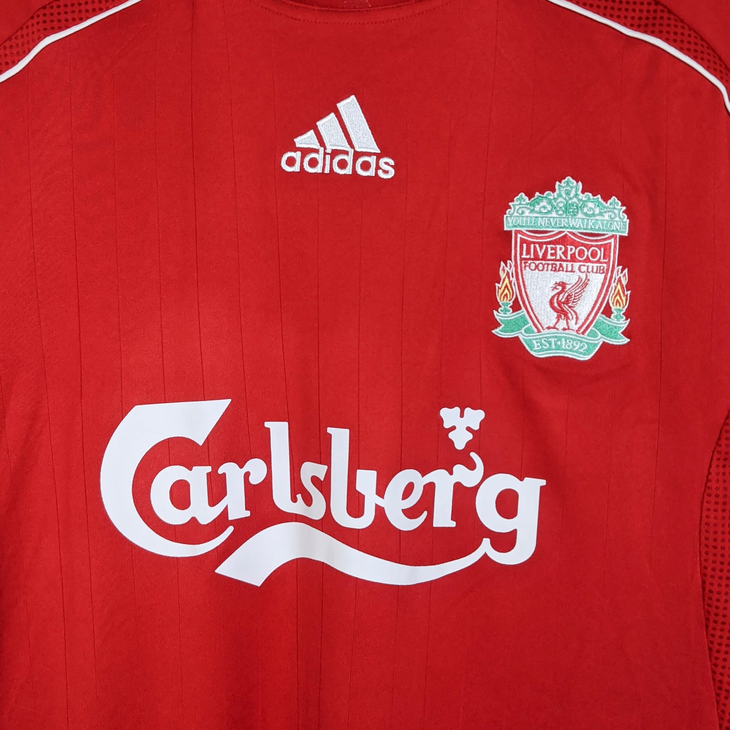 Original Liverpool 2006/07 Home - Kewell #7 Size L