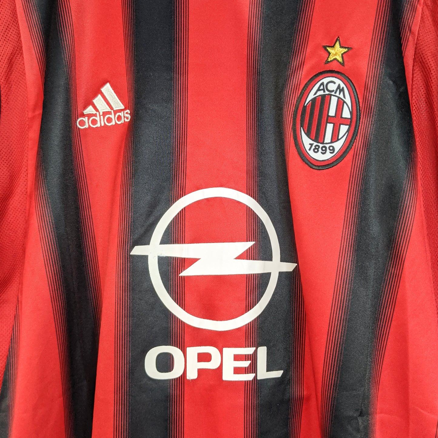 Original AC Milan 2004/05 Home - Kaka #22 Size L