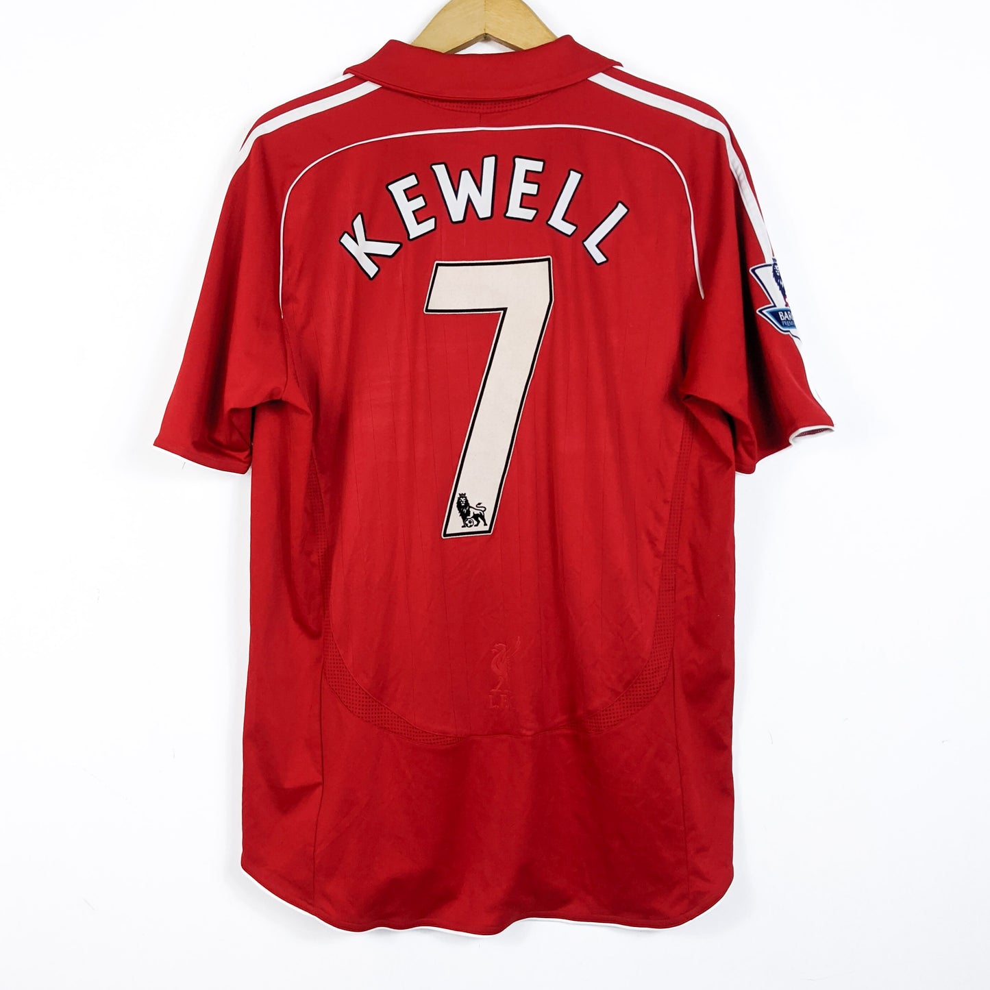 Original Liverpool 2006/07 Home - Kewell #7 Size L