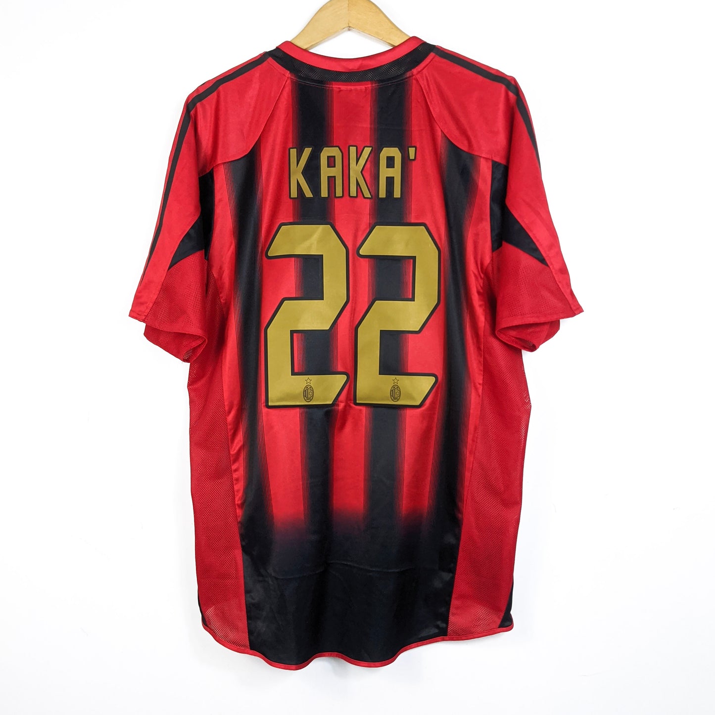 Original AC Milan 2004/05 Home - Kaka #22 Size L