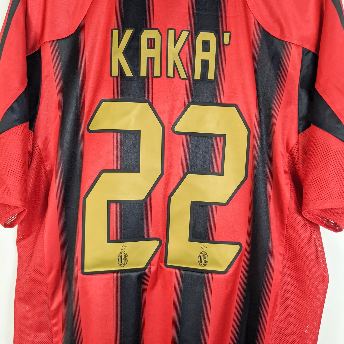 Original AC Milan 2004/05 Home - Kaka #22 Size L
