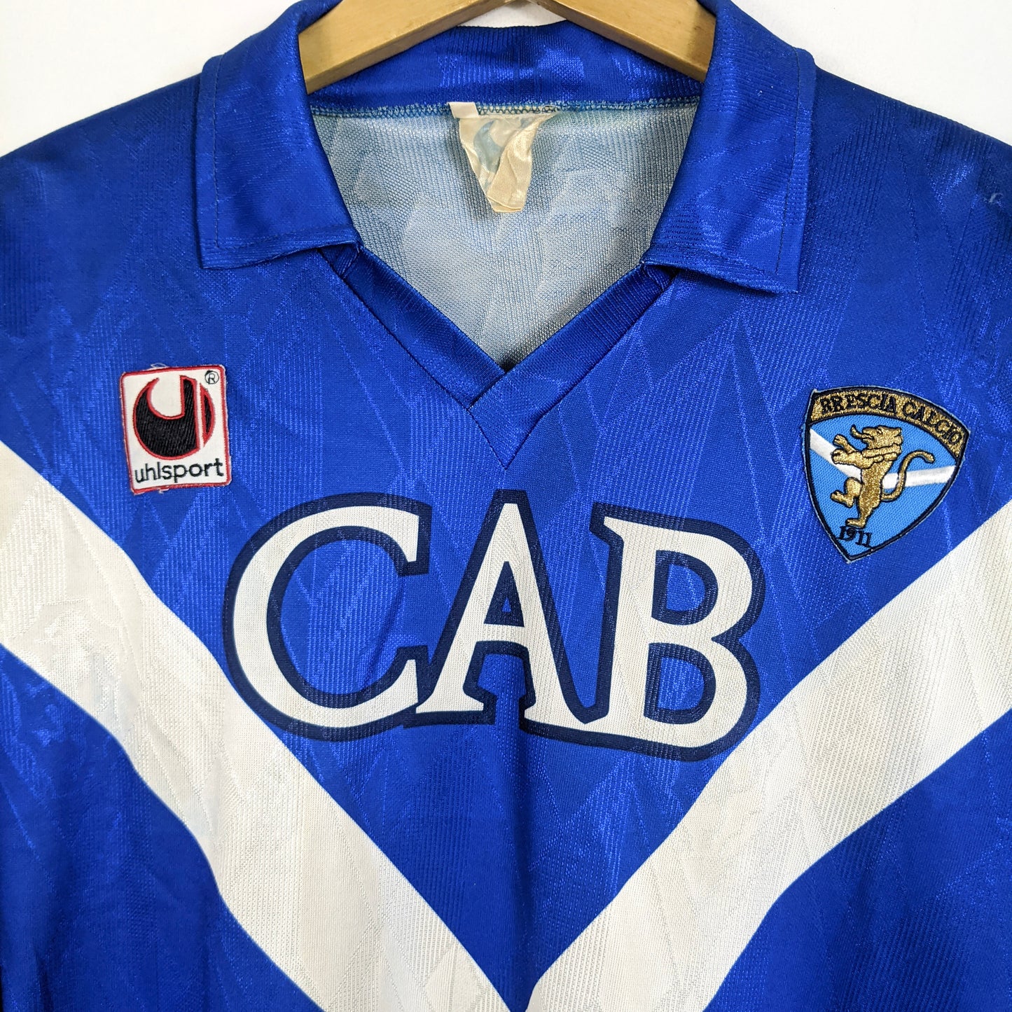 Original Brescia 1992/94 Home - Hagi #10 Size L (Long Sleeve)