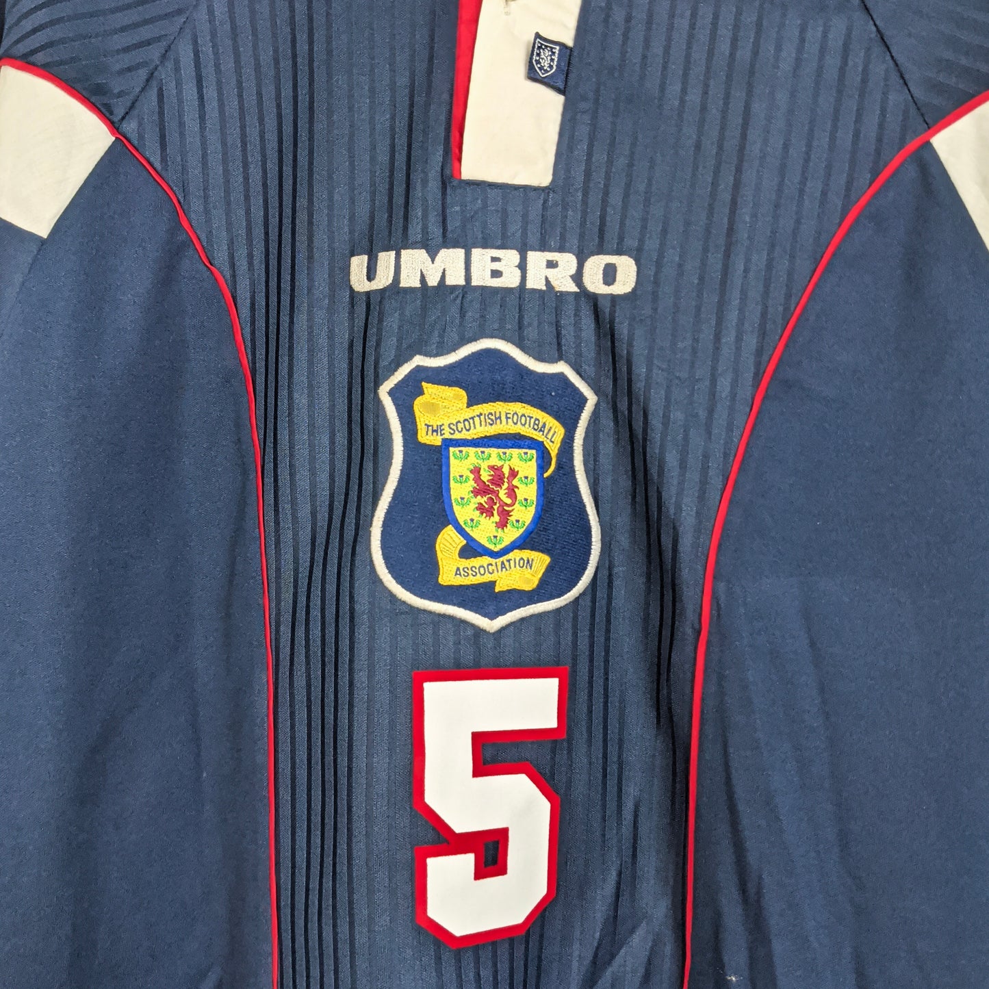 Original Scotland 1996/98 Home - Hendry #5 Size L