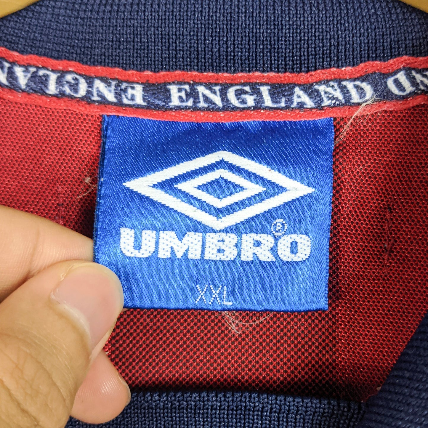 Original England 1997/99 Away - Beckham #7 Size XXL