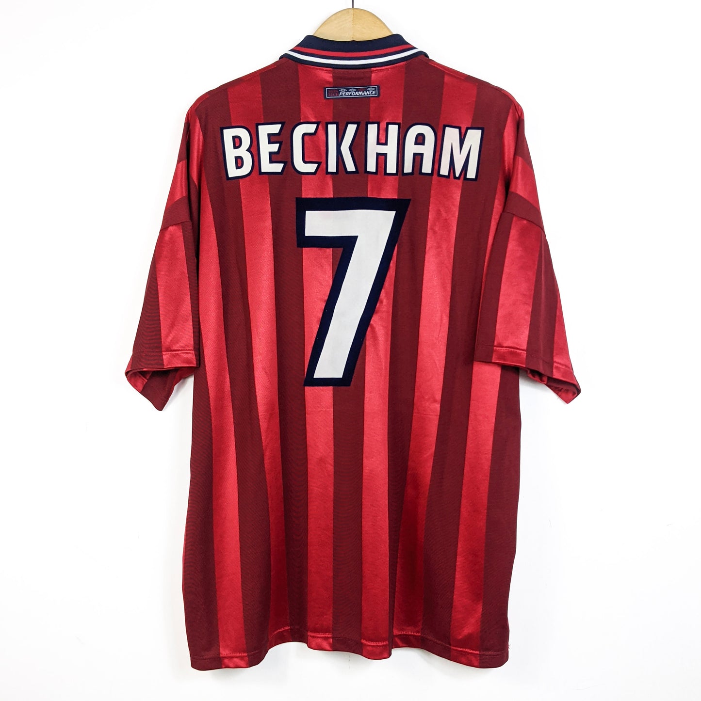 Original England 1997/99 Away - Beckham #7 Size XXL