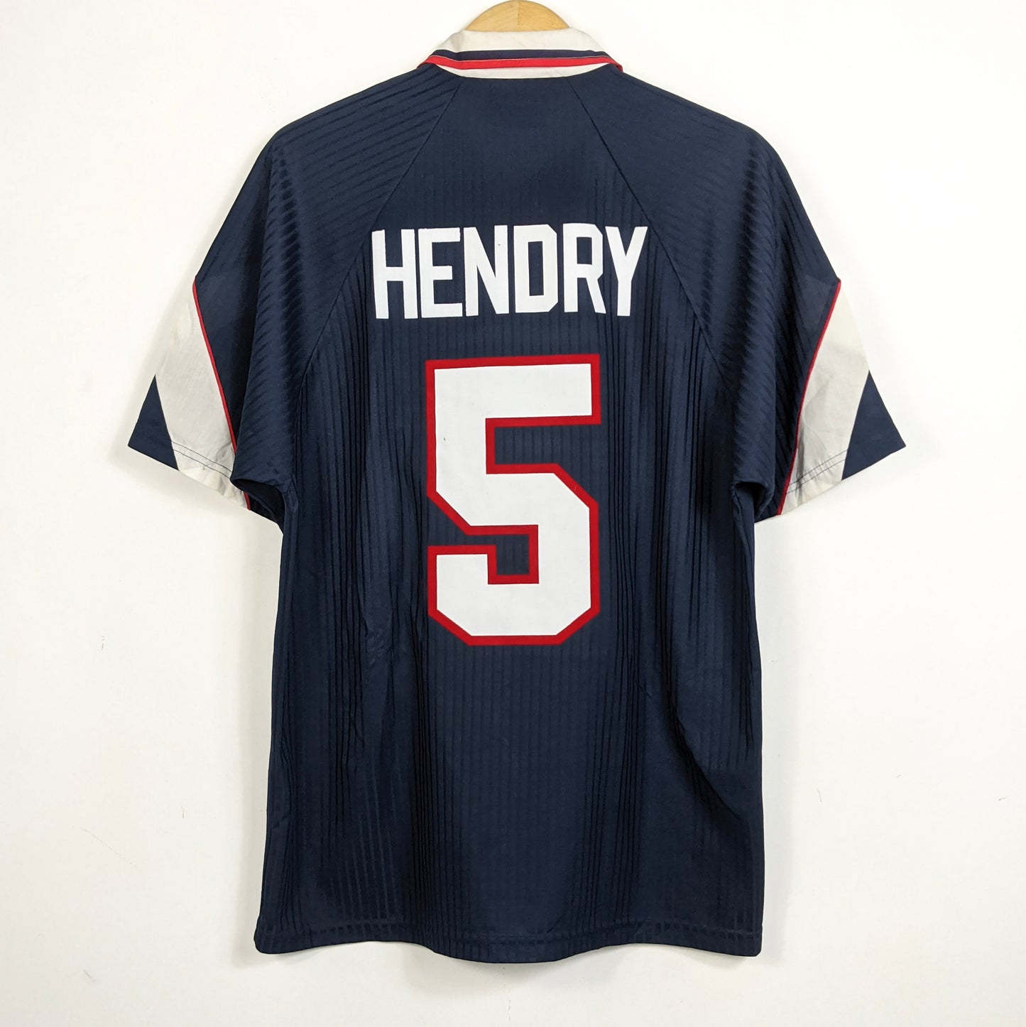 Original Scotland 1996/98 Home - Hendry #5 Size L