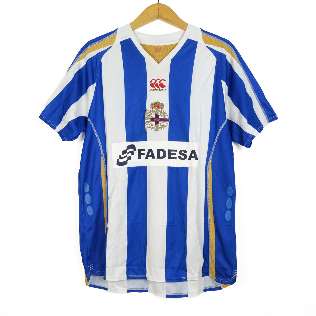 Original Deportivo de La Coruna 2007/08 Home - Valeron #21 Size M