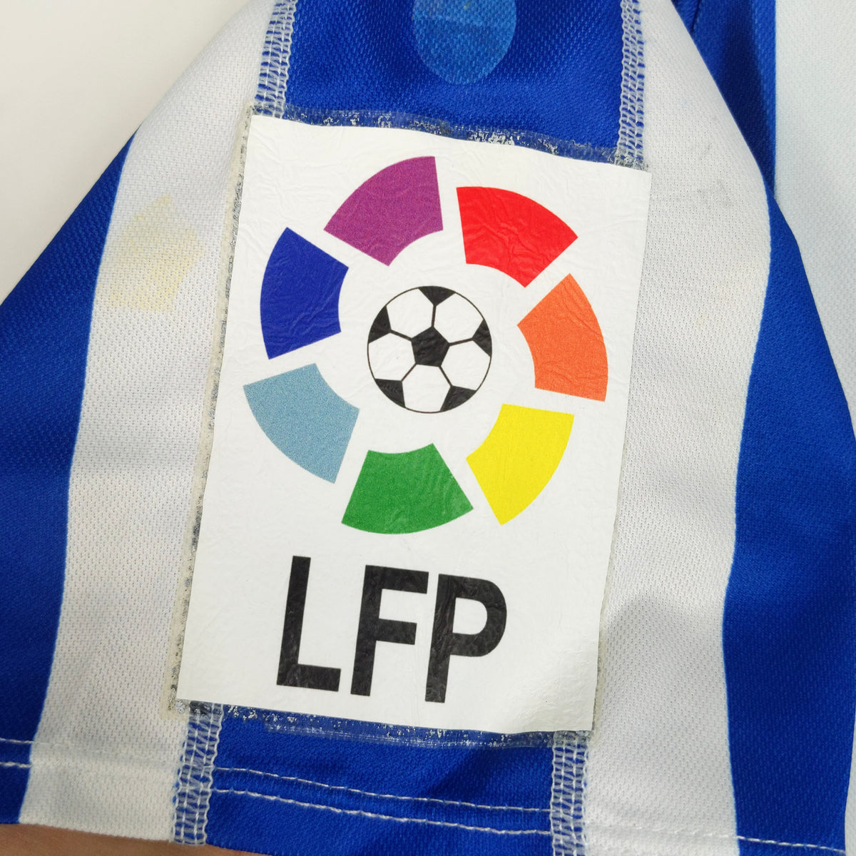Original Deportivo de La Coruna 2007/08 Home - Valeron #21 Size M