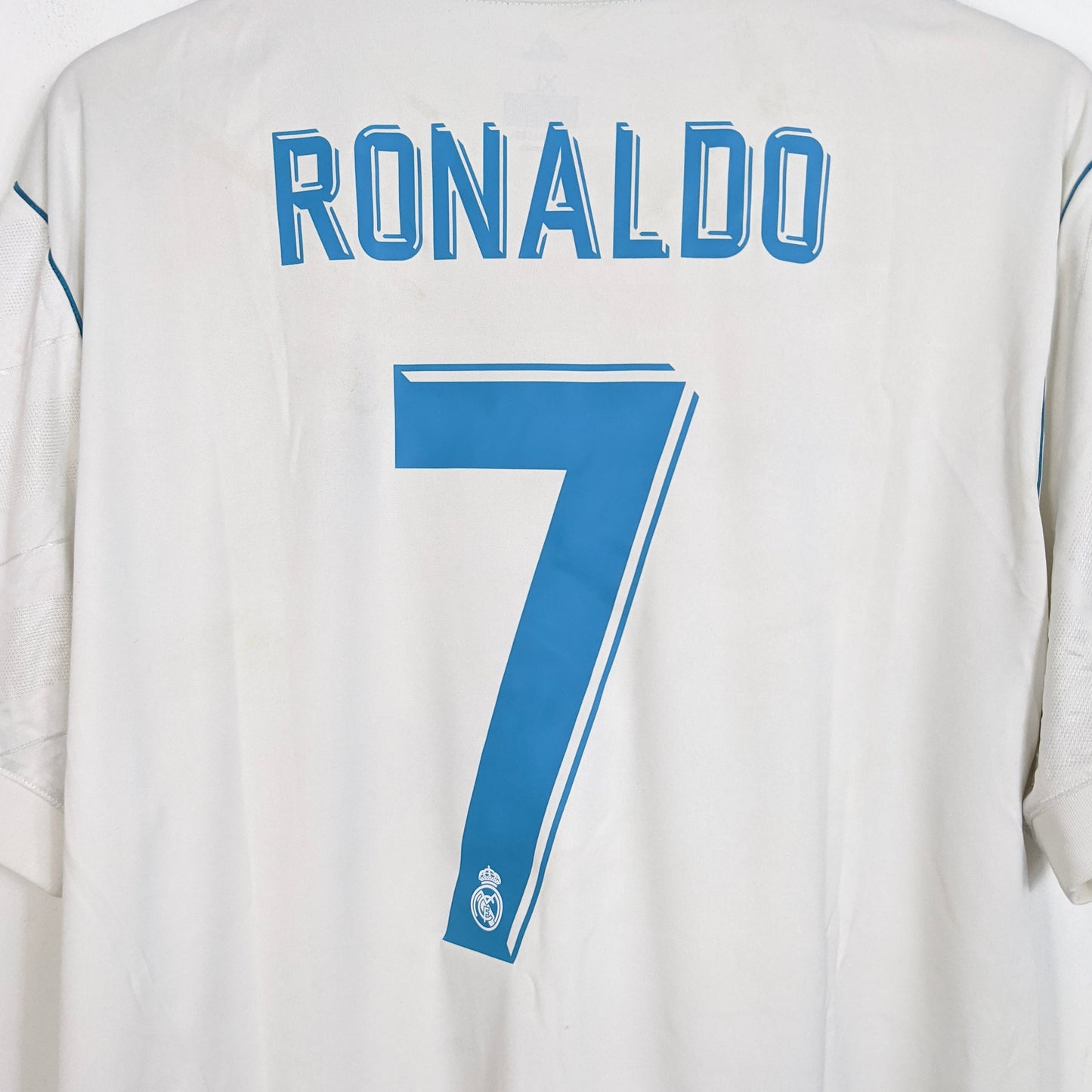 Original Real Madrid 2017/18 Home - Ronaldo #7 Size XL