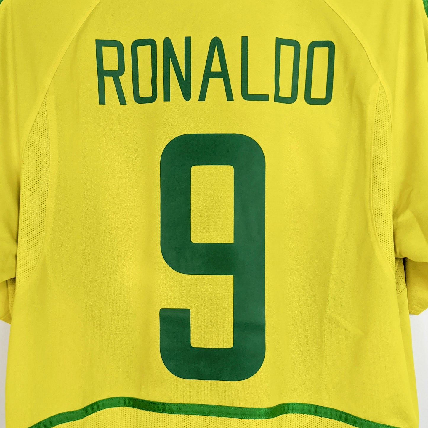 Original Brazil 2002 Home - Ronaldo #9 Size fit L