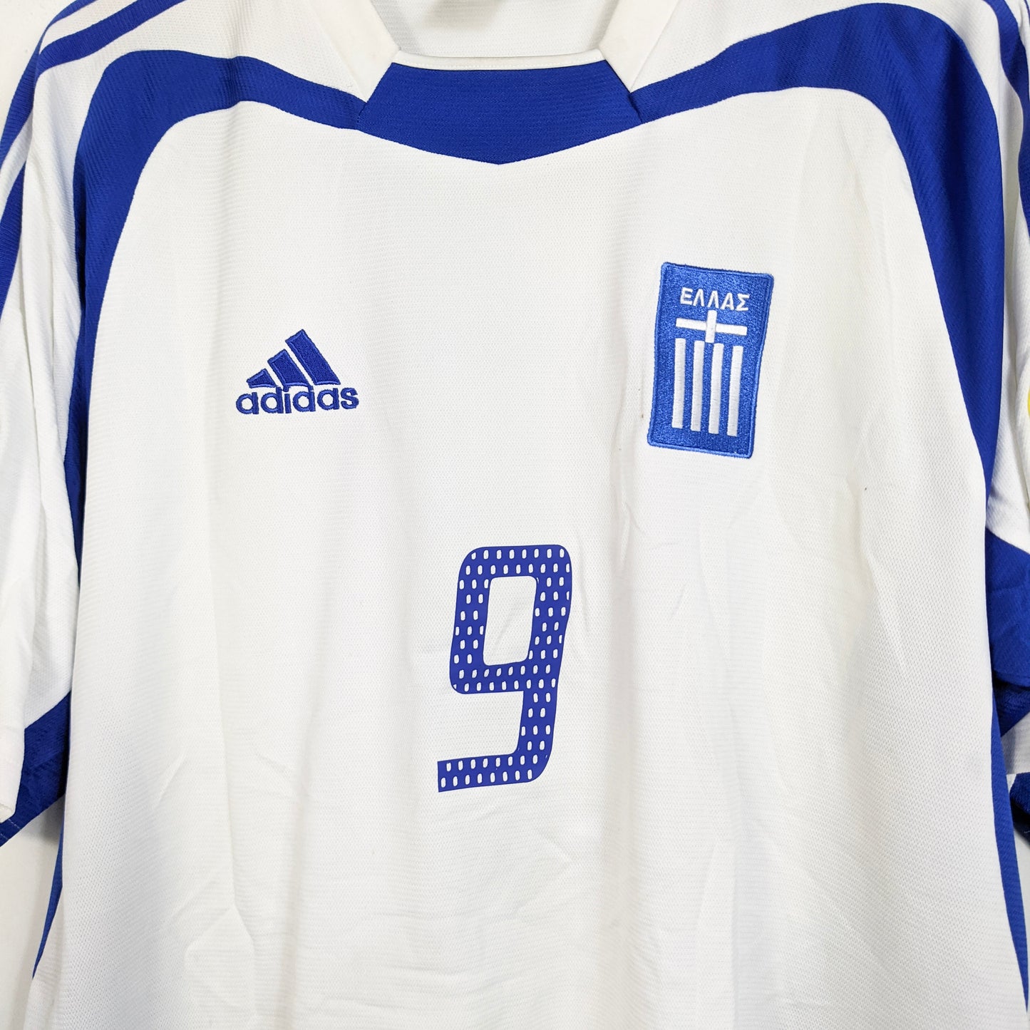 Original Greece 2004 Away - Charisteas #9 Size L