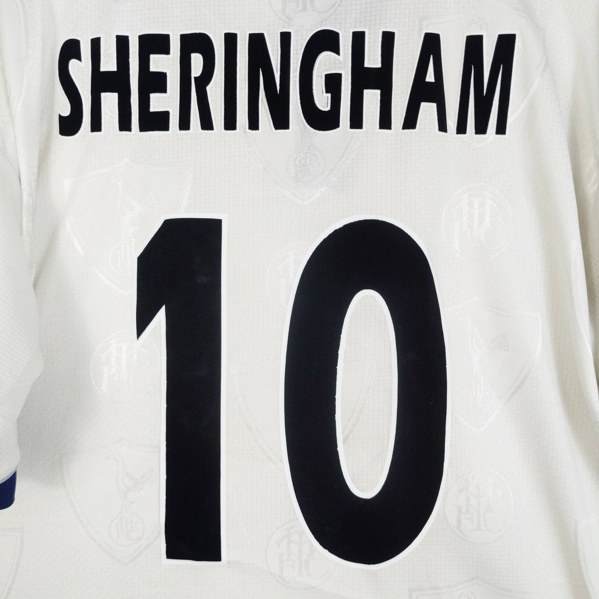 Original Tottenham Hotspur 1995/97 Home - Sheringham #10 Size L