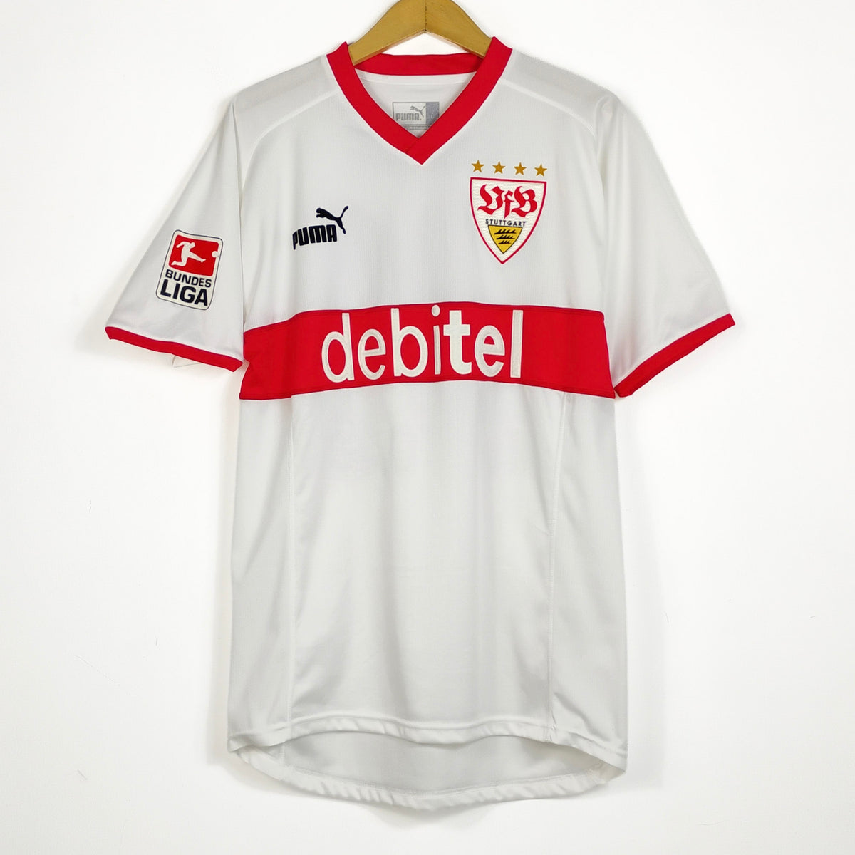 Original VfB Stuttgart 2003/04 Home - Lahm #21 Size L