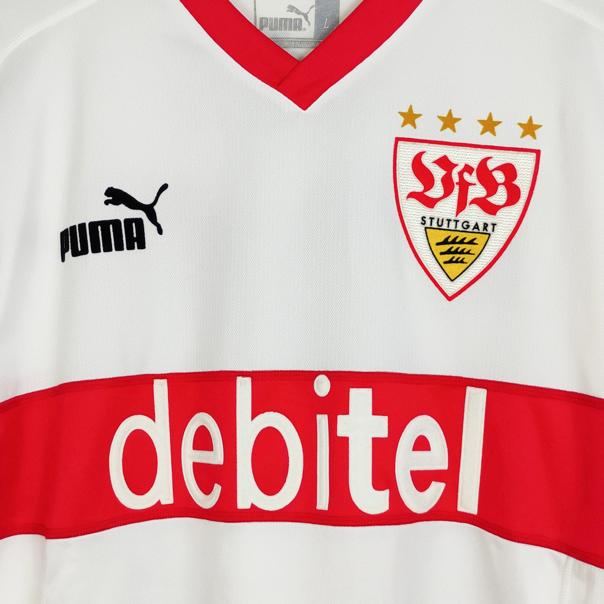 Original VfB Stuttgart 2003/04 Home - Lahm #21 Size L