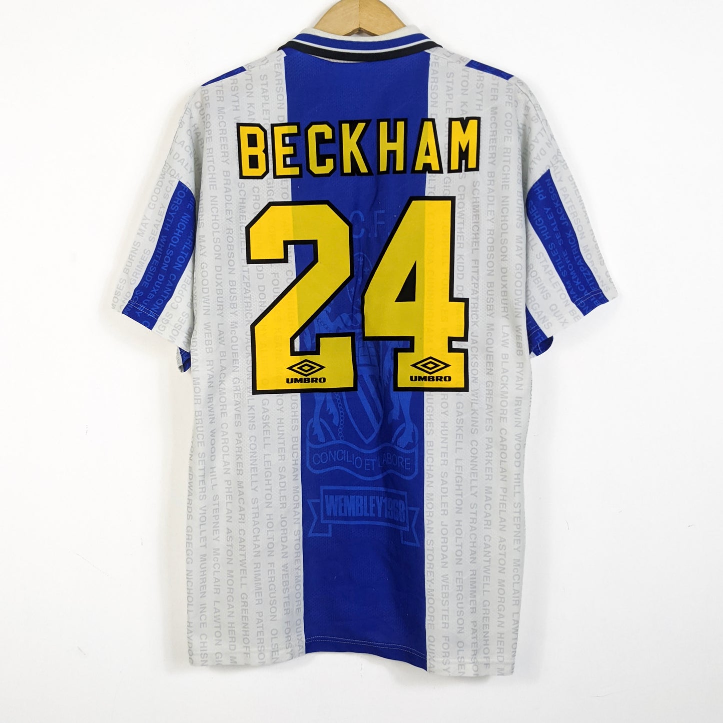 Original Manchester United 1994/96 Third - Beckham #24 Size XL