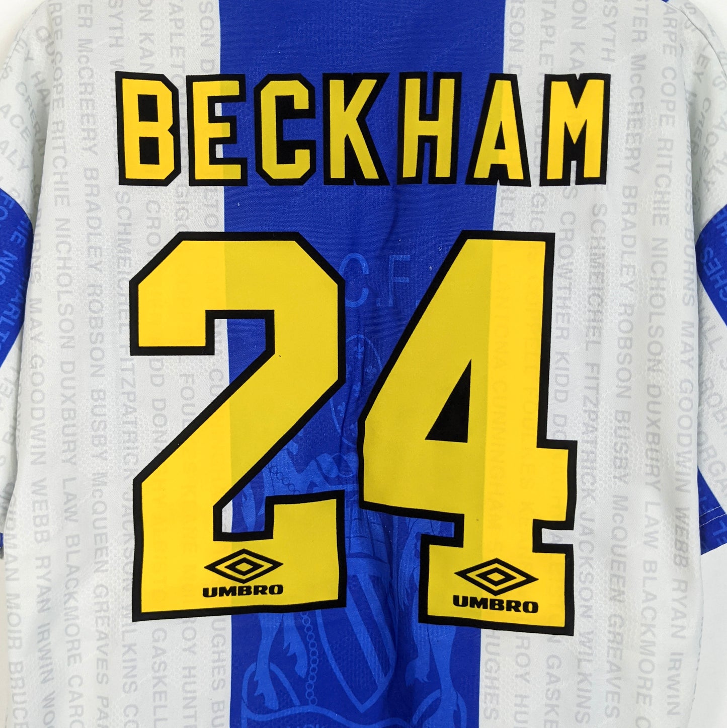 Original Manchester United 1994/96 Third - Beckham #24 Size XL