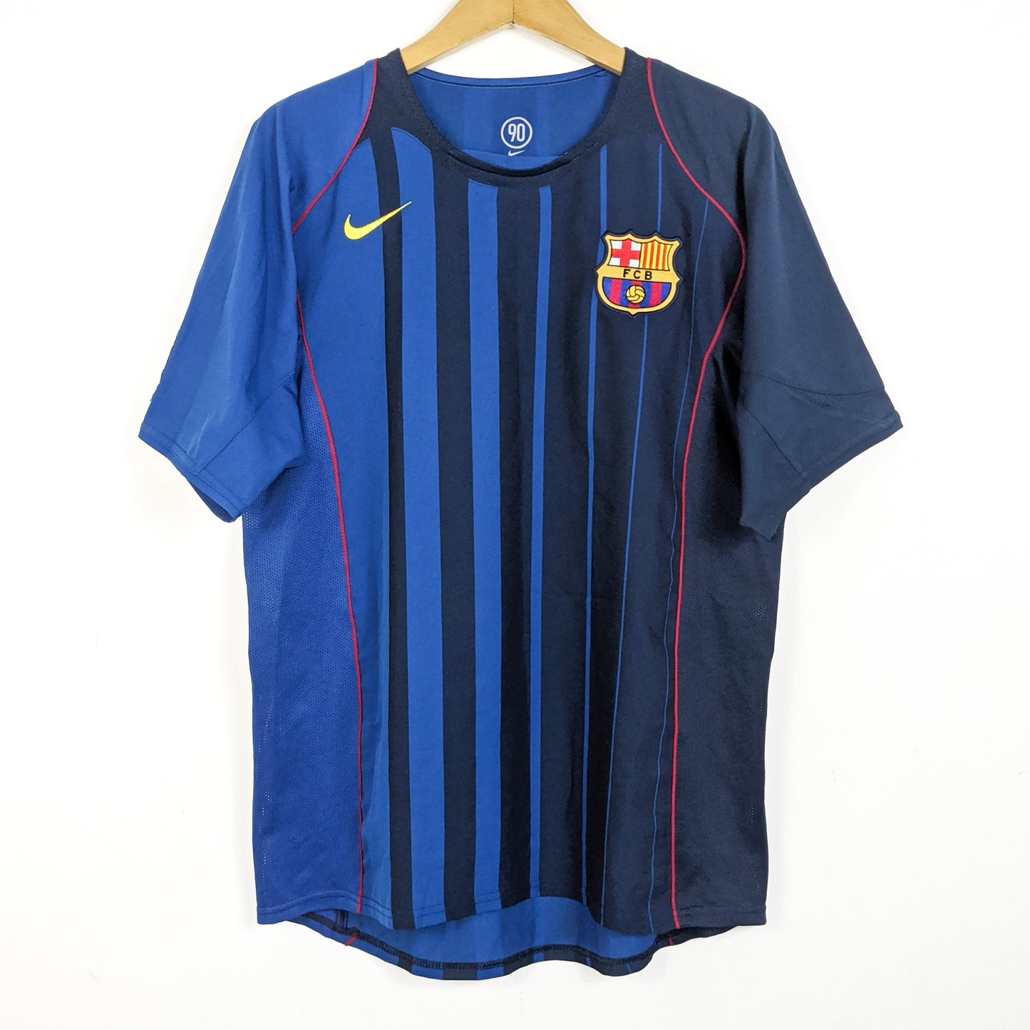Original Barcelona 2004/05 Away - Ronaldinho #10 Size L