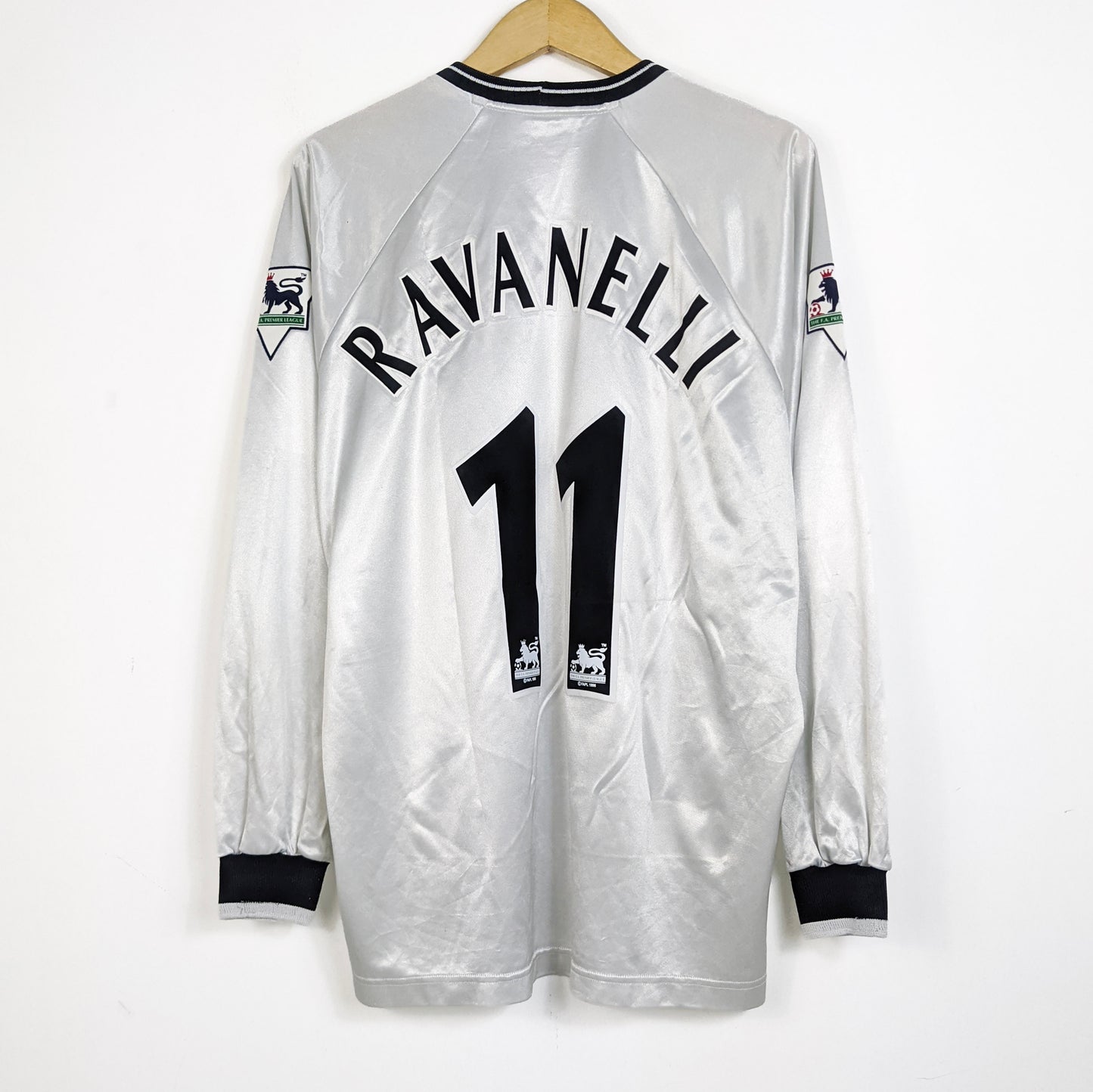 Original Derby County 2001/02 Home - Ravanelli #11 Size XL (Long Sleeve)