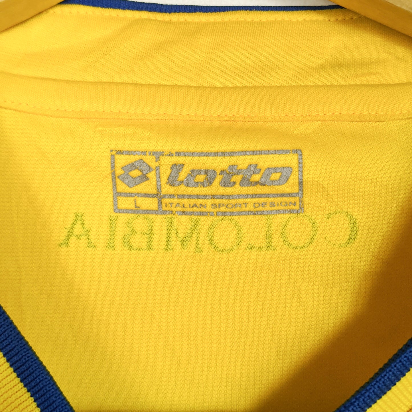 Original Colombia 2006/07 Home - Ivan Cordoba #2 Size L