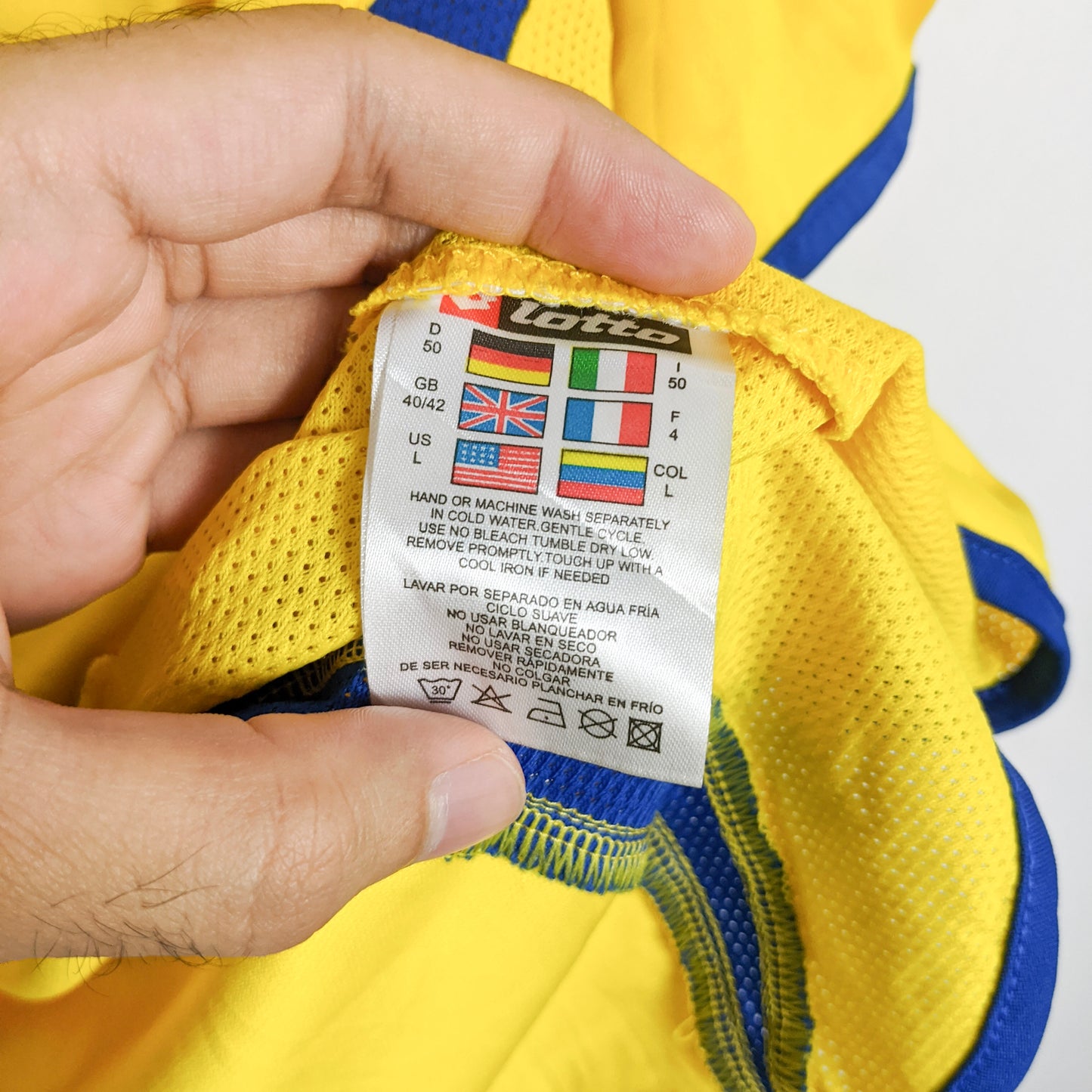 Original Colombia 2006/07 Home - Ivan Cordoba #2 Size L