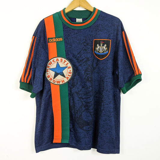 Original Newcastle 1997/96 Away - Shearer #9 Size L fit XL