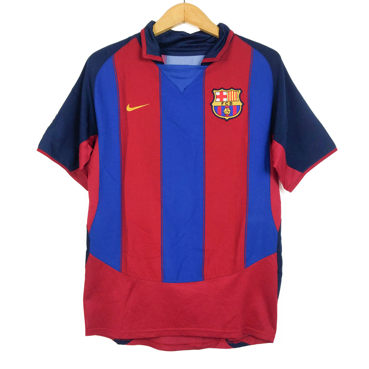 Original Barcelona 2003/04 Home - Ronaldinho #10 Size S