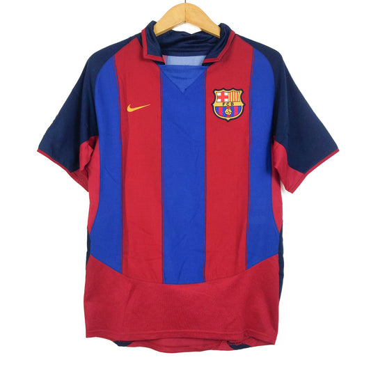 Original Barcelona 2003/04 Home - Ronaldinho #10 Size S