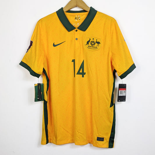 Original Australia 2020/21 Home - McGree #14 Size L (Bnwt)