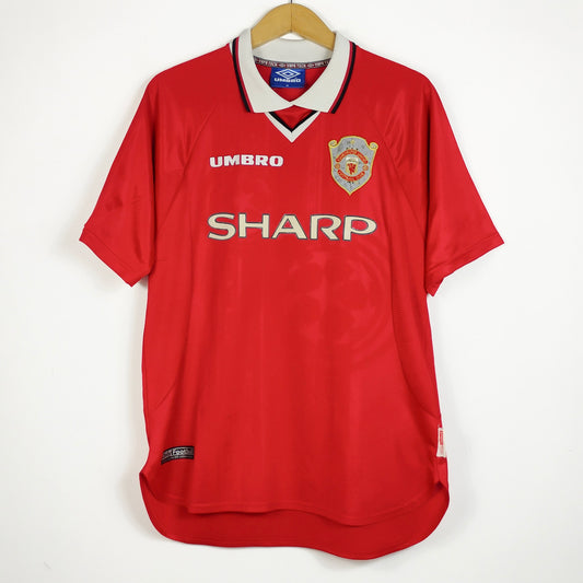 Original Manchester United 1999 Home - Beckham #7 Size M