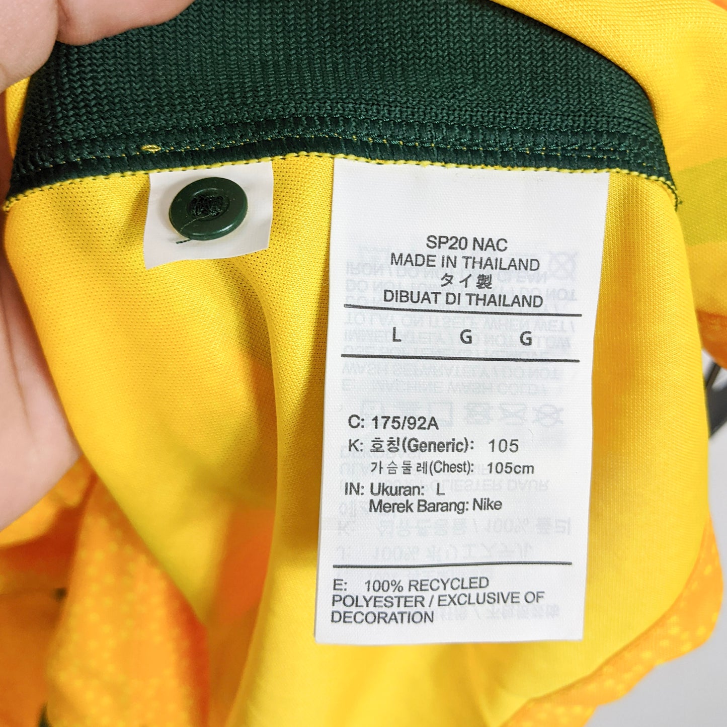 Original Australia 2020/21 Home - McGree #14 Size L (Bnwt)