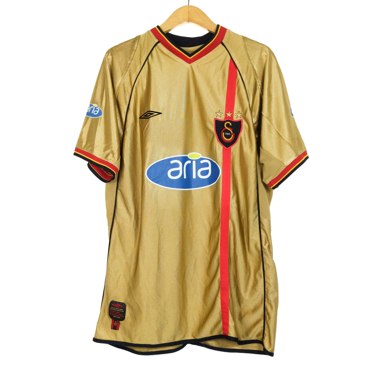 Original Galatasaray SK 2002/03 Fourth - Ümit Karan #9 Size fit L