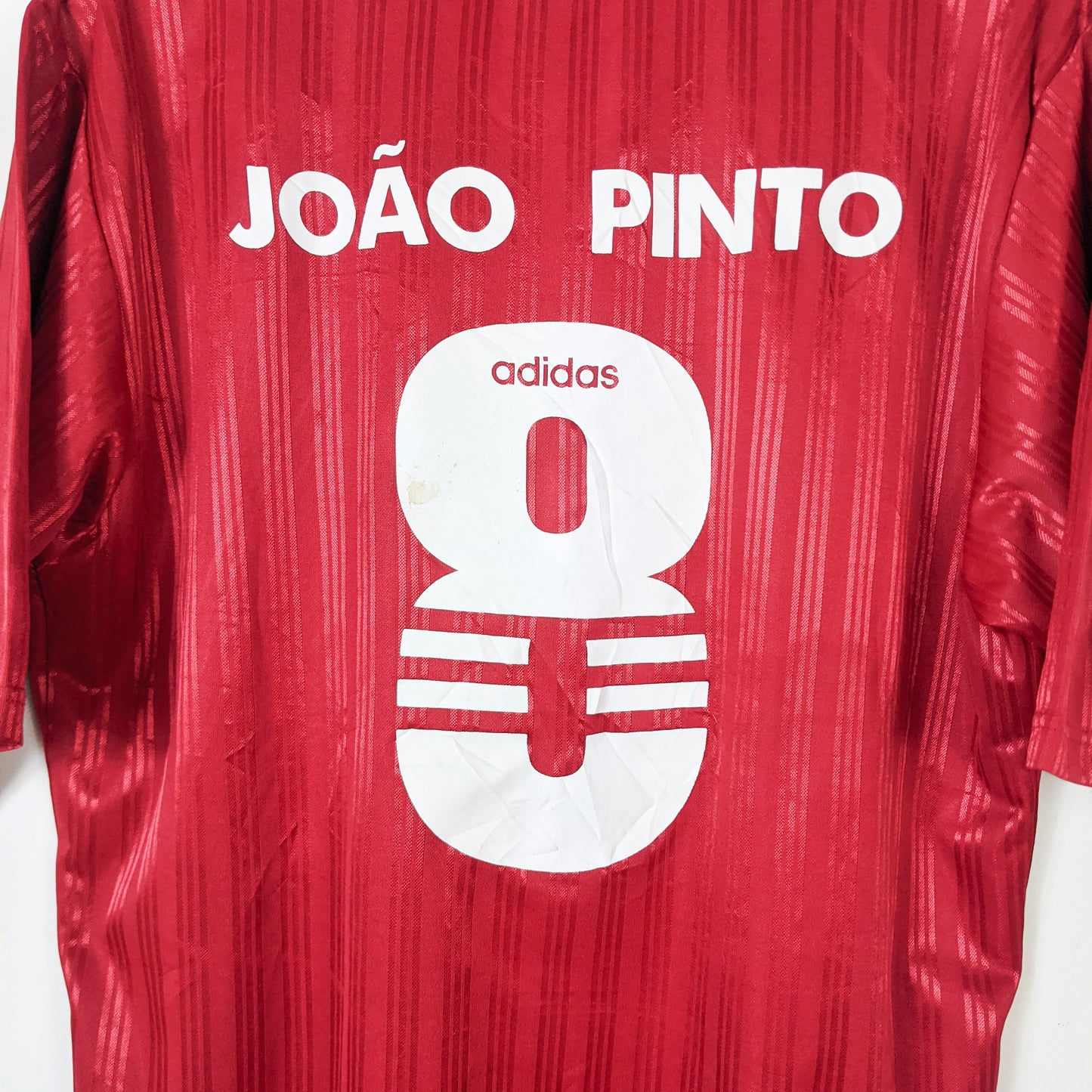 Original Benfica 1997/98 Home - Joao Pinto #8 Size M