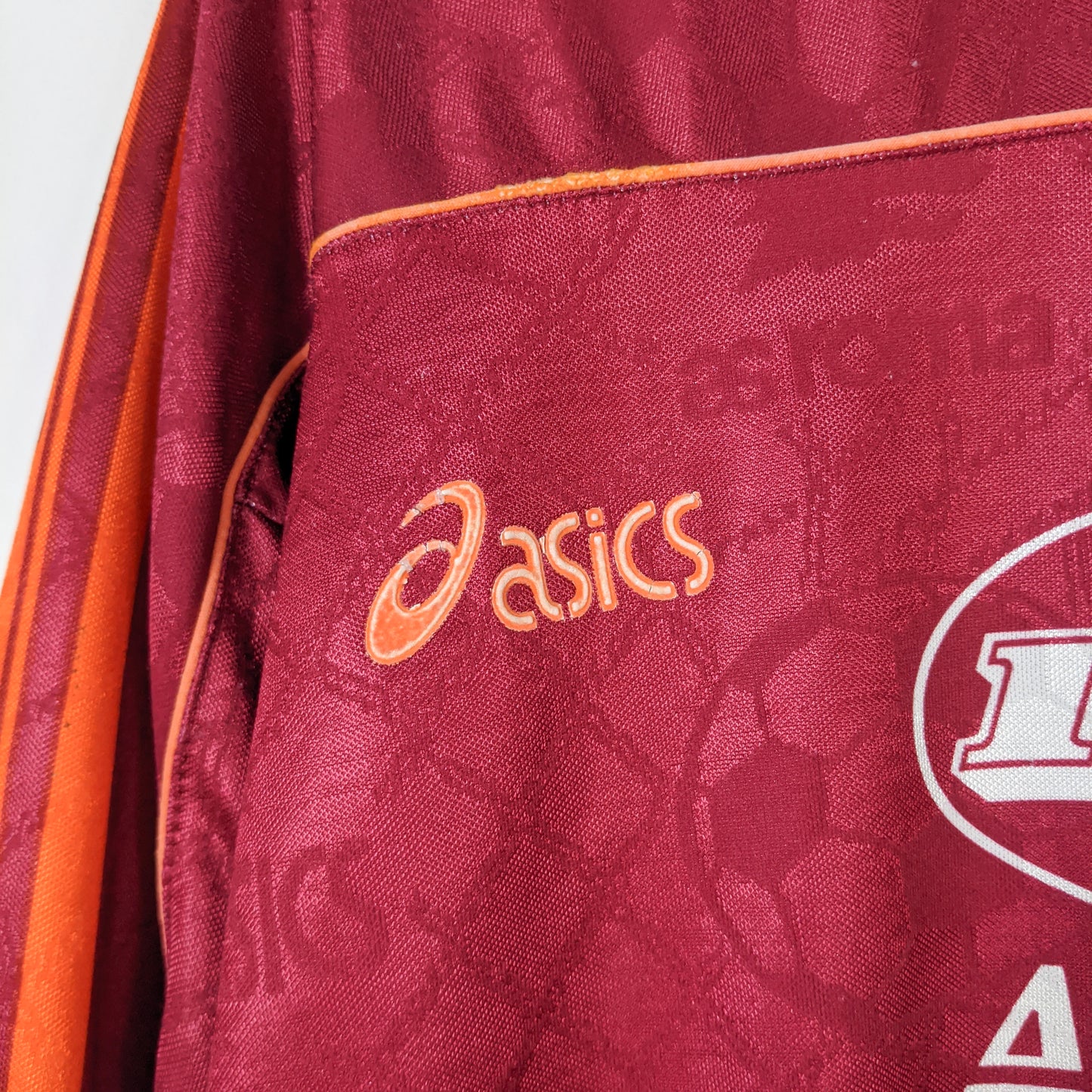 Original AS Roma 1995/96 Home - Totti #20 Size fit L (Long Sleeve) (Player Issue)