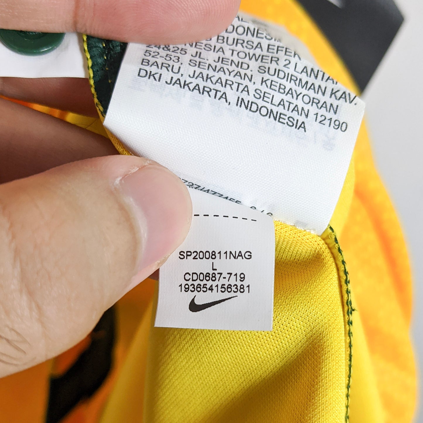 Original Australia 2020/21 Home - Souttar #19 Size L (Bnwt)