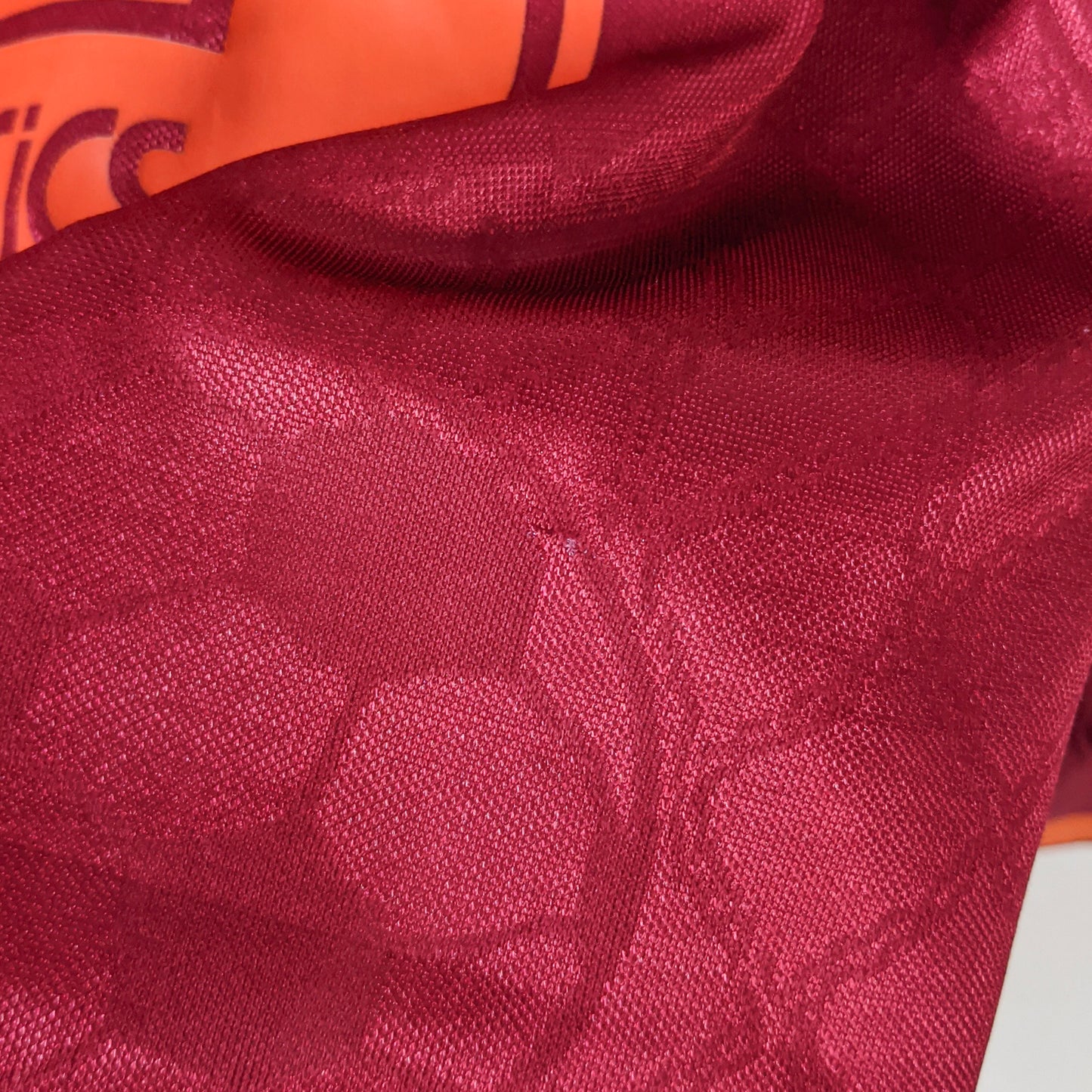 Original AS Roma 1995/96 Home - Totti #20 Size fit L (Long Sleeve) (Player Issue)