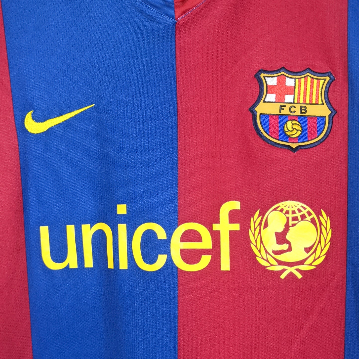 Original Barcelona 2006/07 Home - Messi #19 Size L