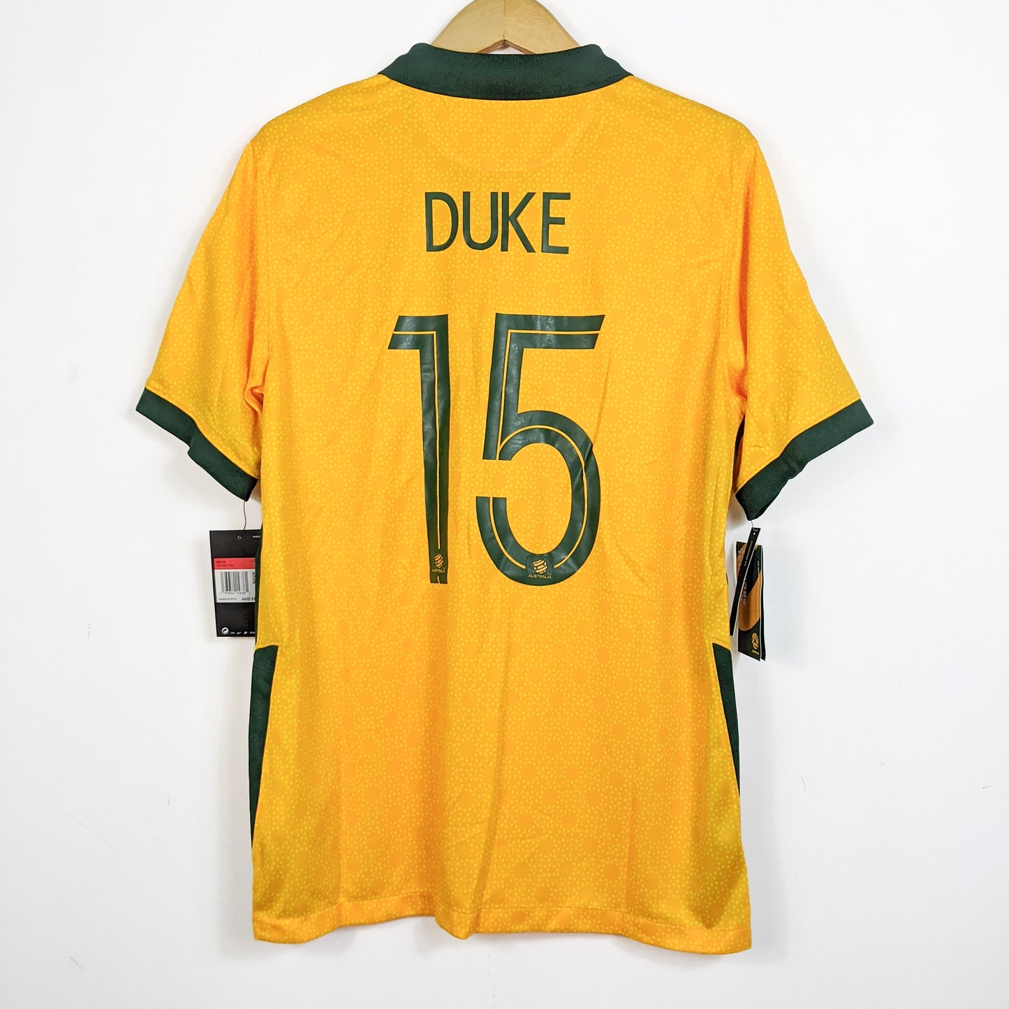 Original Australia 2020/21 Home - Duke #15 Size L (Bnwt)