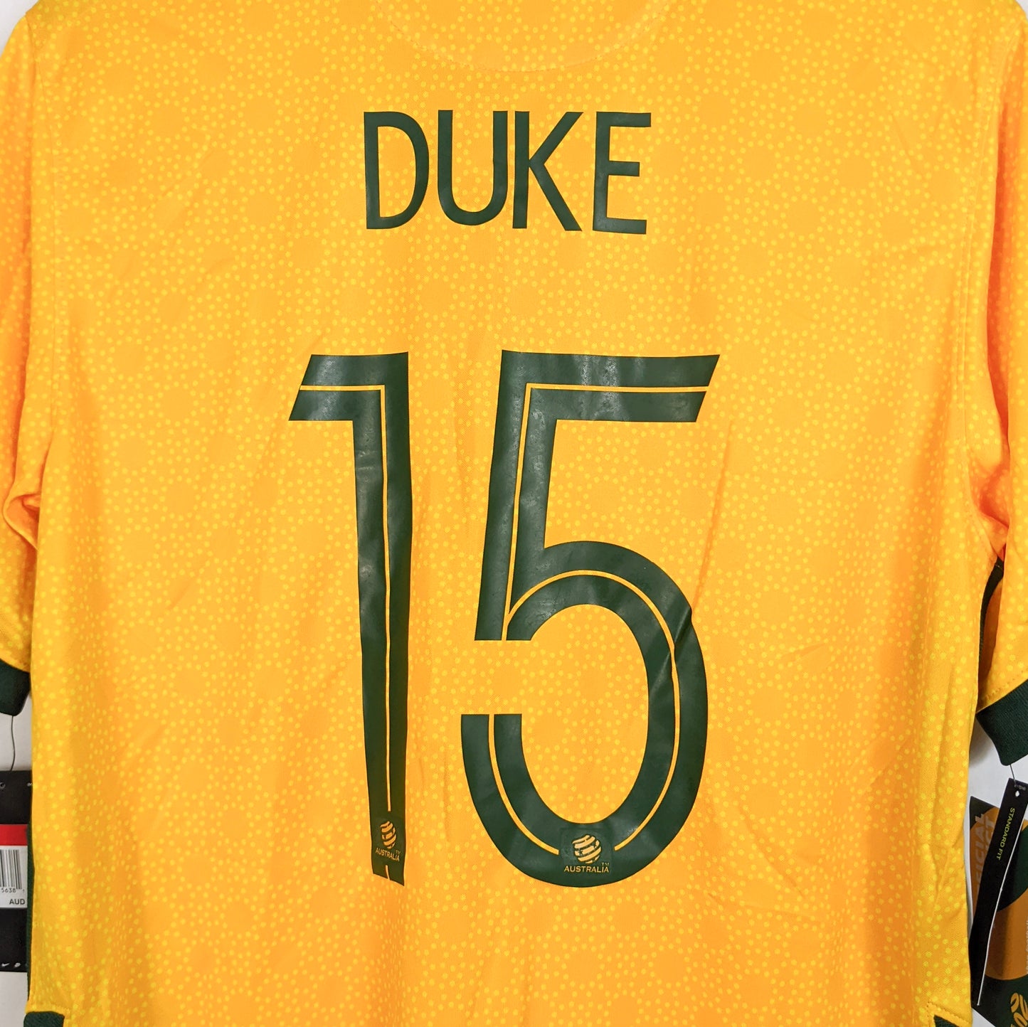 Original Australia 2020/21 Home - Duke #15 Size L (Bnwt)