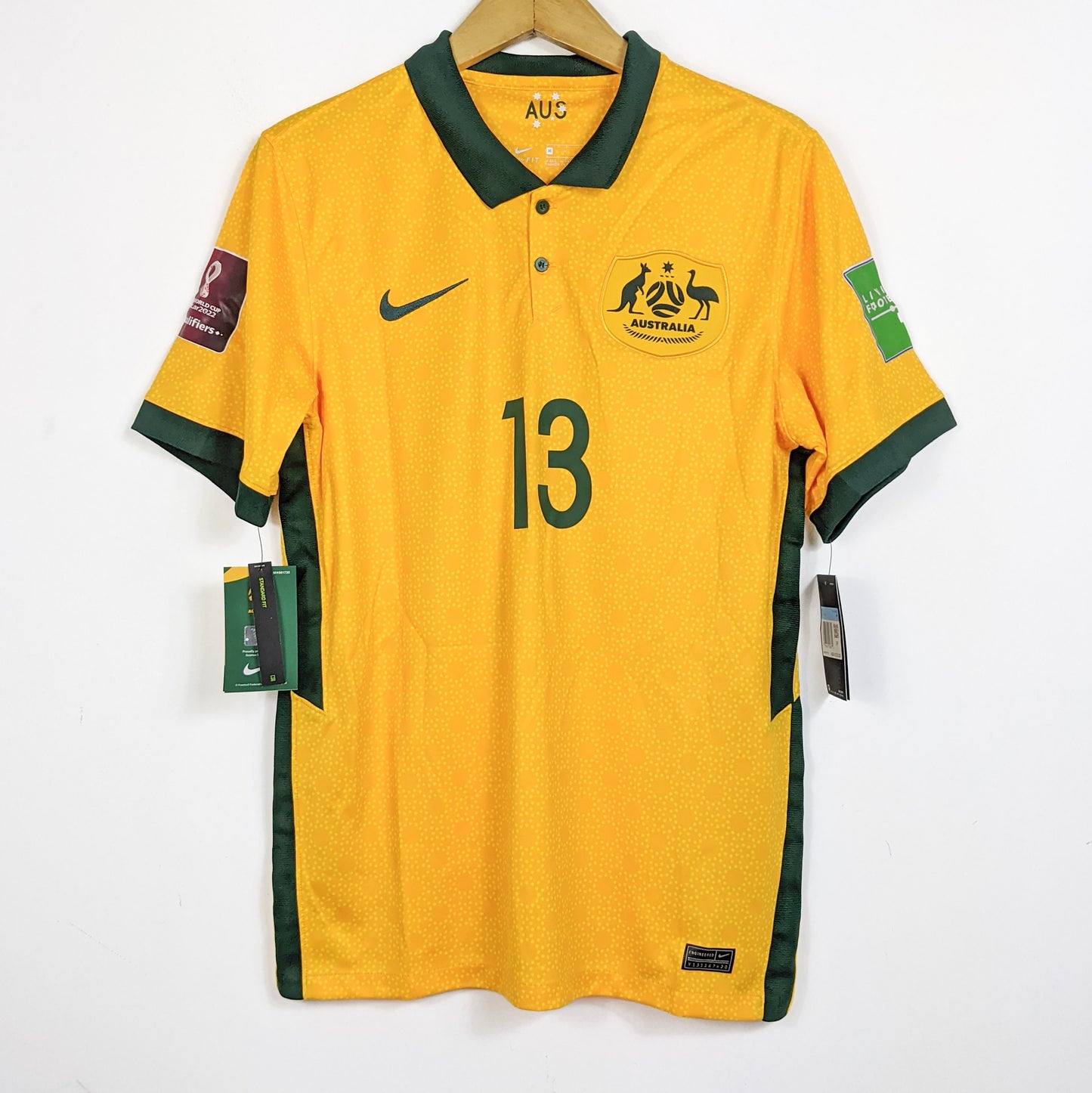 Original Australia 2020/21 Home - Mooy #13 Size M (Bnwt)