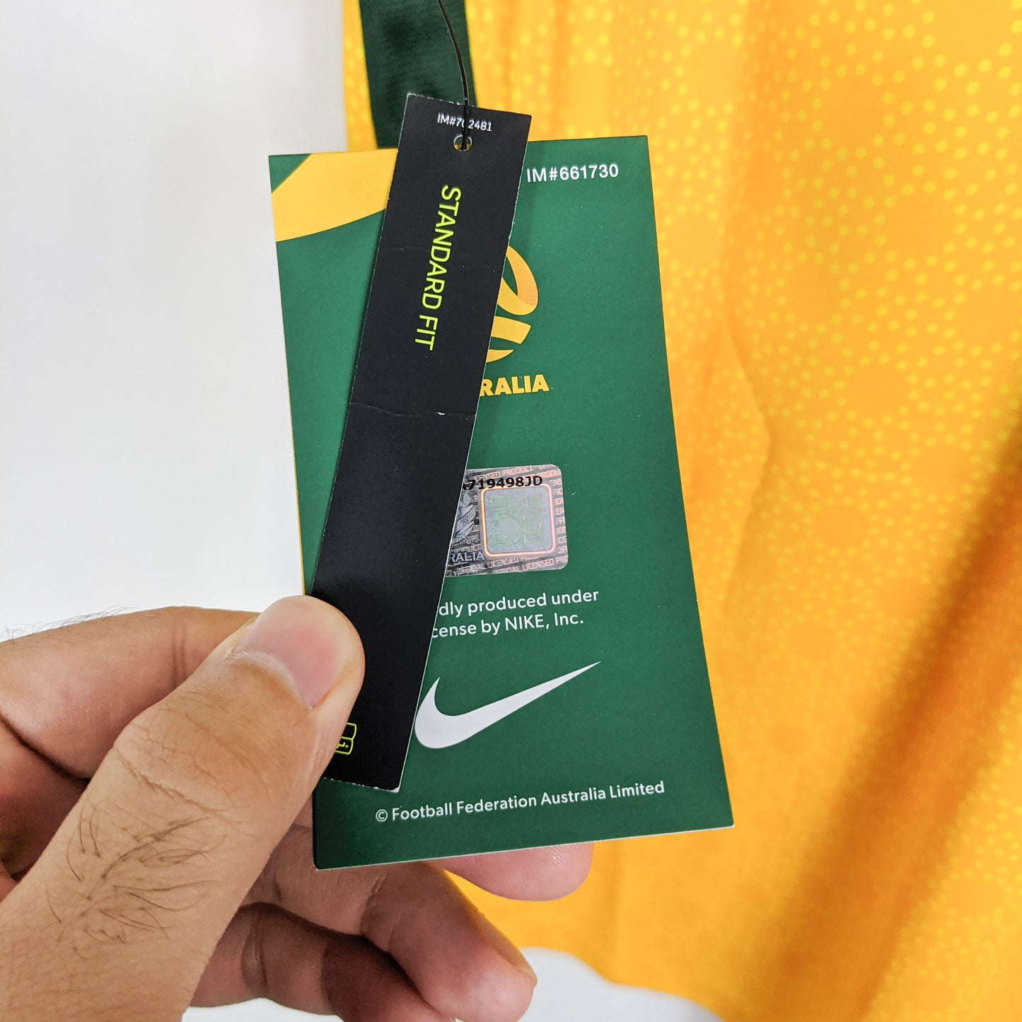 Original Australia 2020/21 Home - Mooy #13 Size M (Bnwt)