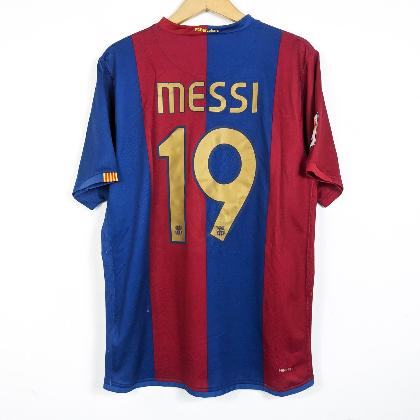 Original Barcelona 2006/07 Home - Messi #19 Size L
