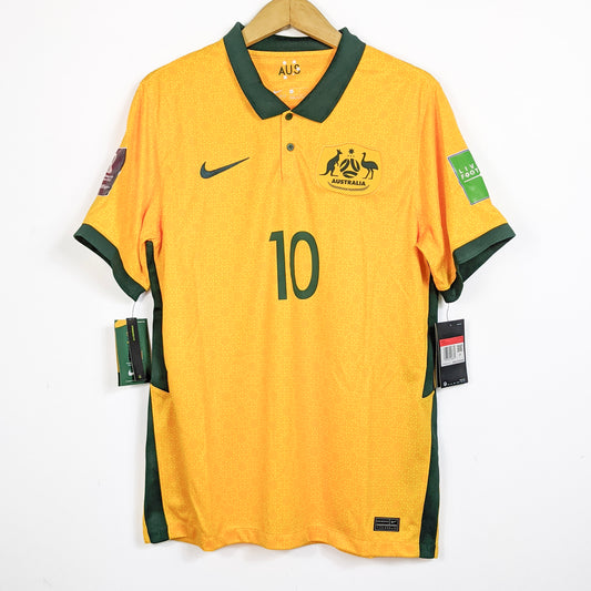 Original Australia 2020/21 Home - Goodwin #10 Size L (Bnwt)
