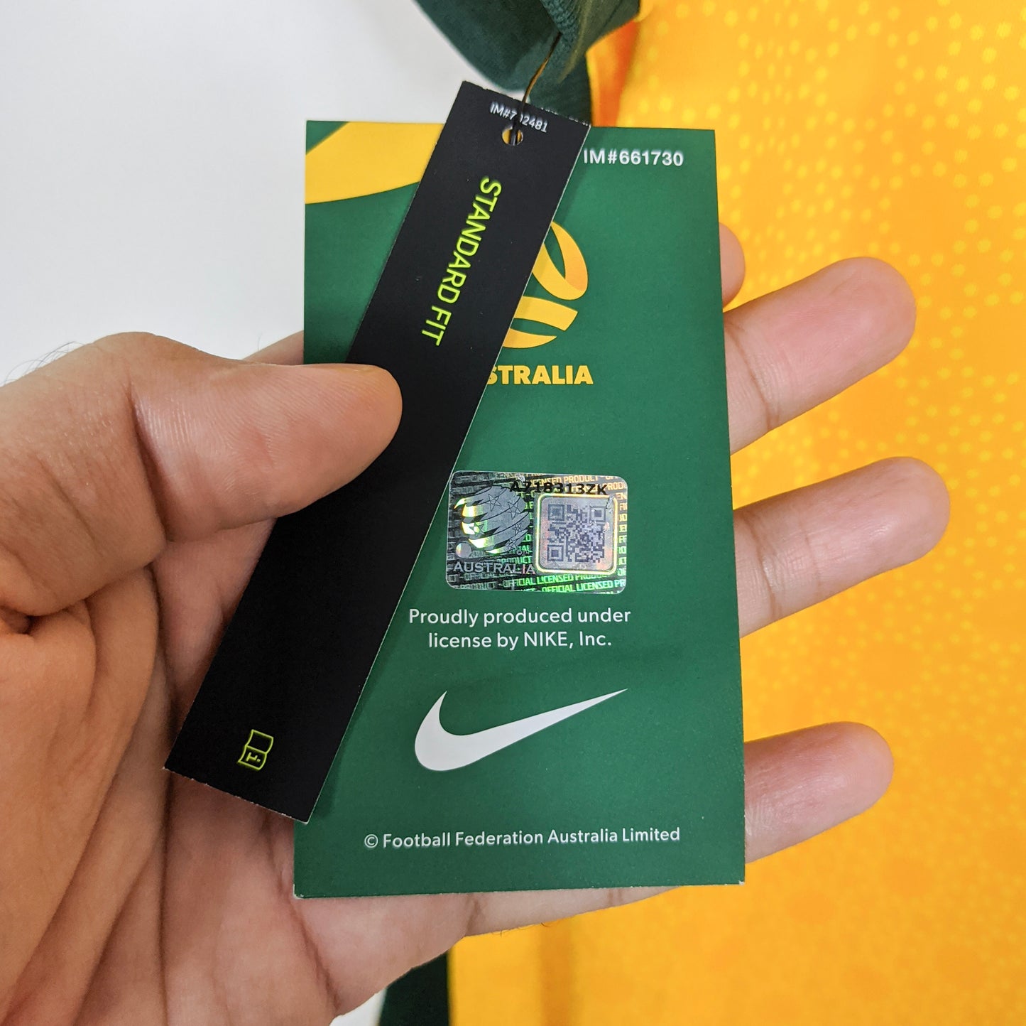 Original Australia 2020/21 Home - Goodwin #10 Size L (Bnwt)