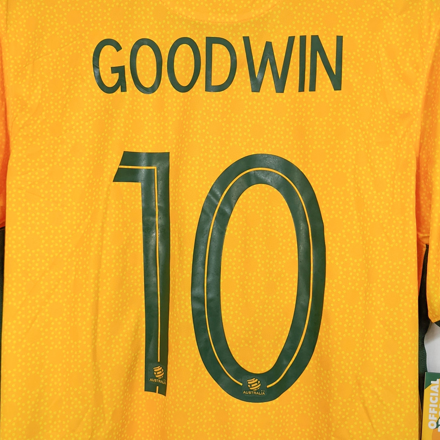 Original Australia 2020/21 Home - Goodwin #10 Size L (Bnwt)
